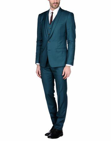 Dolce & gabbana Man Suit Deep jade Virgin Wool Cover