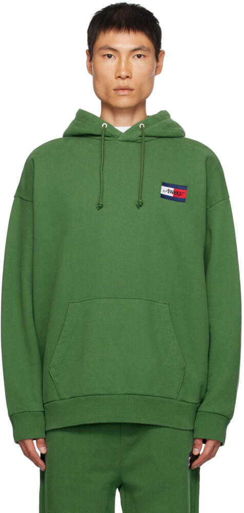 Tommy Jeans Green Awake NY Edition Hoodie Cover