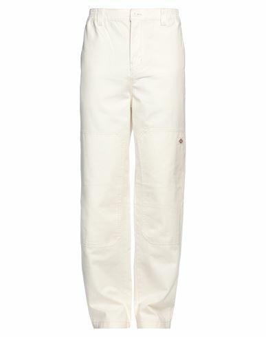 Dickies Man Pants Ivory Cotton Cover