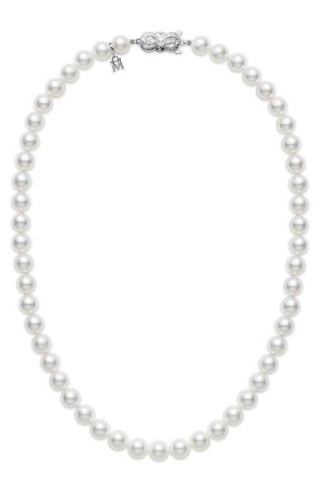 Mikimoto Essential Elements Akoya Cultured Pearl Necklace Cover