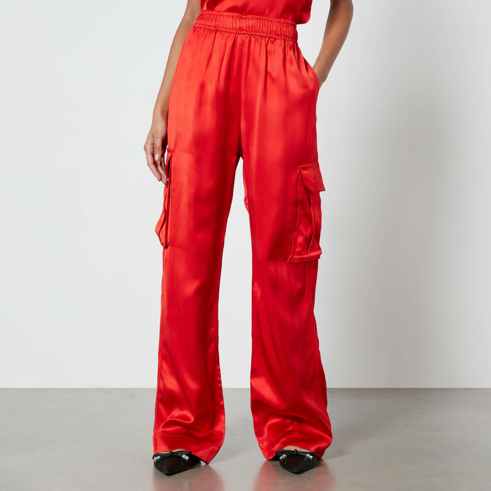 Stine Goya Fatuna Satin Cargo Trousers Cover