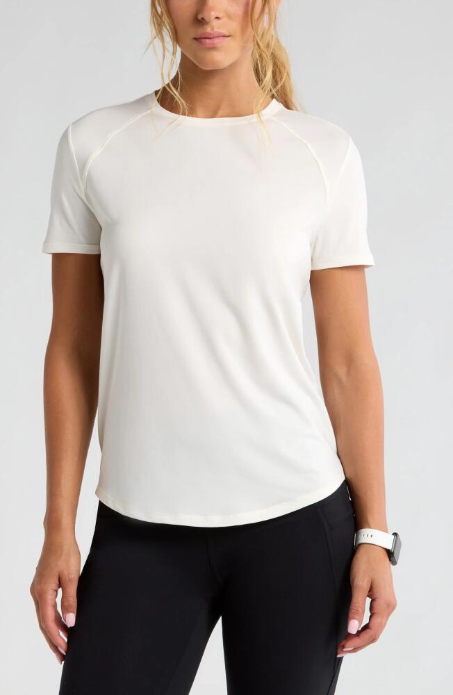 Zella Energy Performance T-Shirt in Ivory Egret Cover