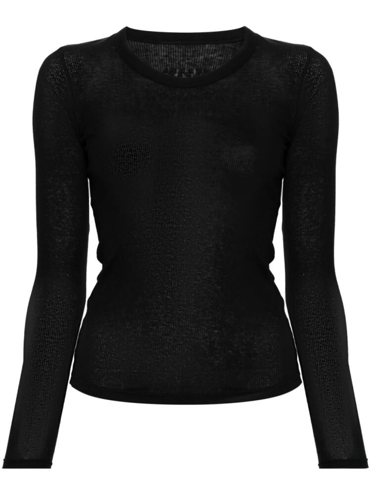 ISABEL MARANT Almani round-neck T-shirt - Black Cover