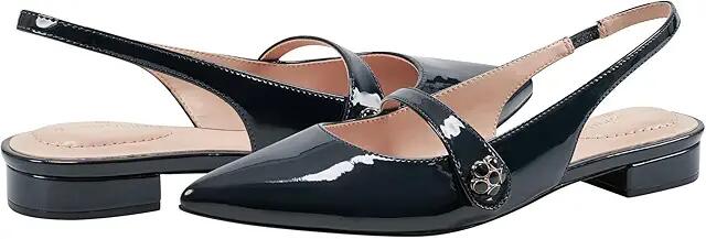 Bandolino Aubriana (Navy Patent) Women's Flat Shoes Cover