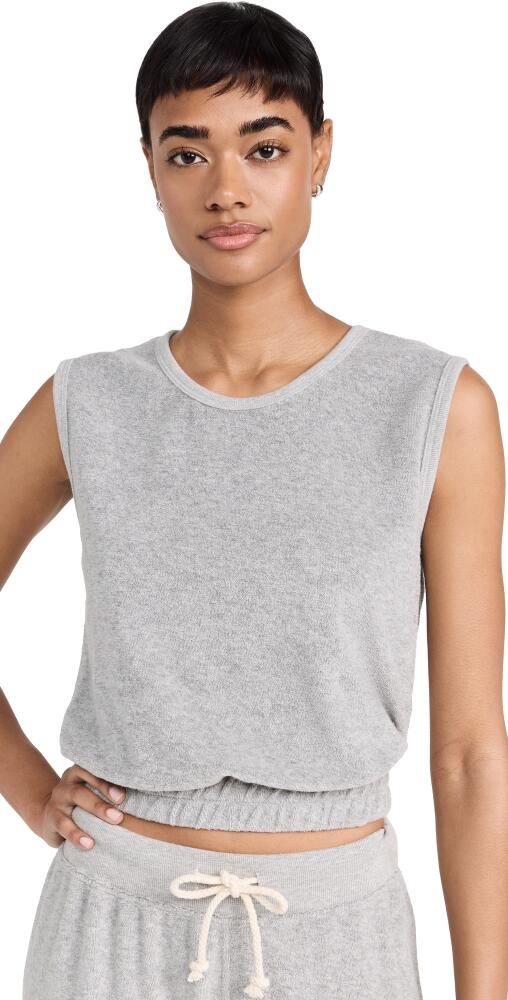 perfectwhitetee Loop Terry Tank Heather Grey Cover