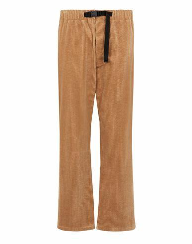 8 By Yoox Cotton Corduroy Drawstring Trousers Man Pants Camel Cotton, Elastane Cover