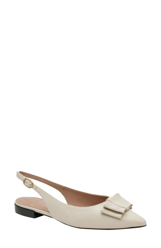 Linea Paolo Deandra Slingback Pointed Toe Pump in Cream Cover