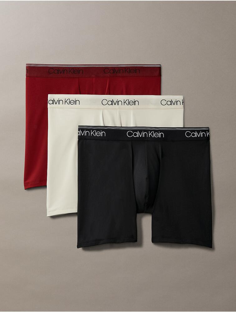 Calvin Klein Men's Micro Stretch 3-Pack Boxer Brief - Multi Cover