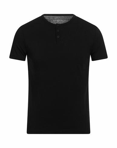 Why Not Brand Man T-shirt Black Cotton, Elastane Cover