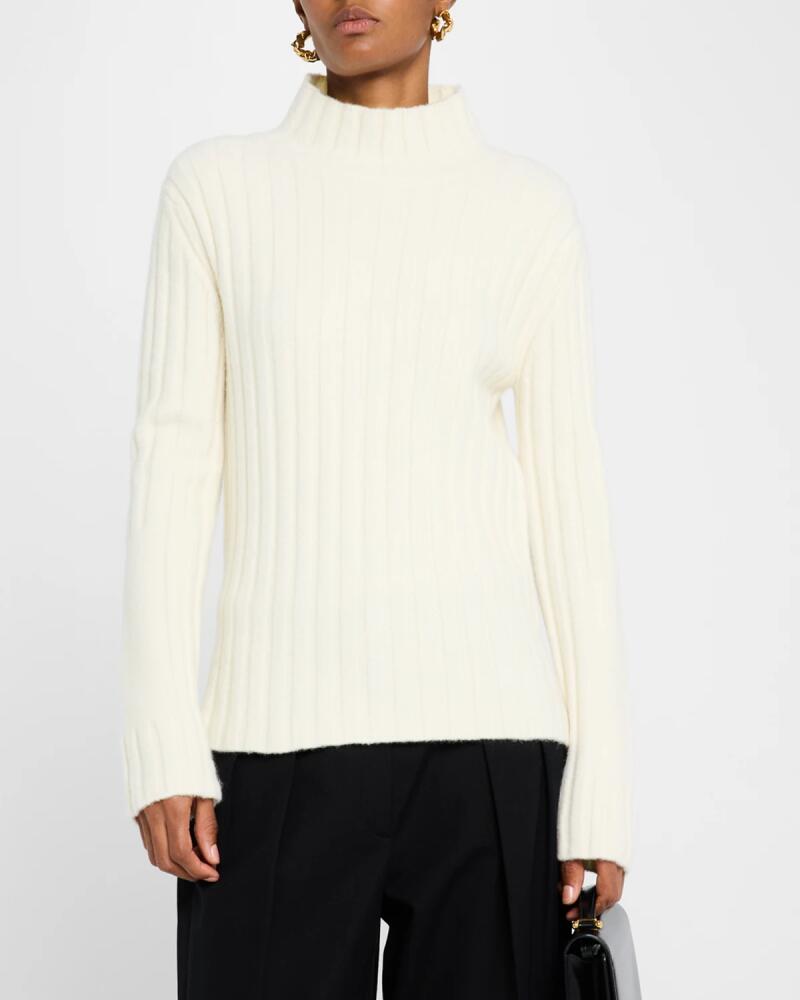 Proenza Schouler Haven Rib-Knit Midweight Cashmere Wool Sweater Cover