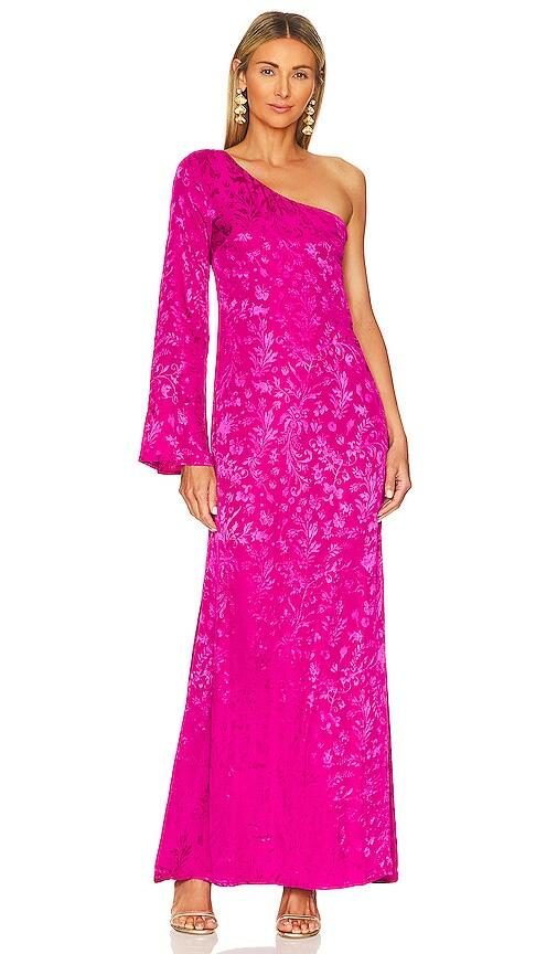 House of Harlow 1960 x REVOLVE Ulrich Maxi Dress in Fuchsia Cover