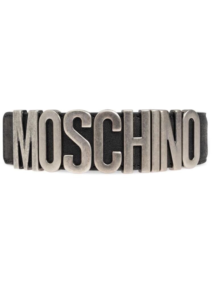 Moschino leather belt - Black Cover