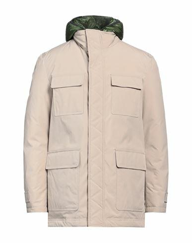 Herno Man Puffer Beige Polyester, Polyamide, Elastane Cover