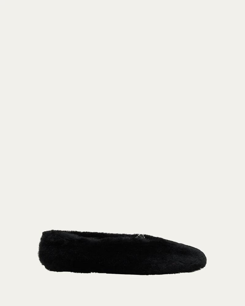 Proenza Schouler Tee Suede Mary Jane Ballerina Flats Cover