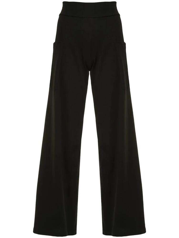 agnès b. Mathis wide-leg trousers - Black Cover