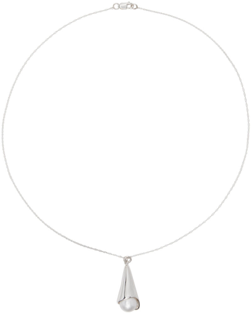 Sophie Buhai Silver Pearl Drop Pendant Necklace Cover