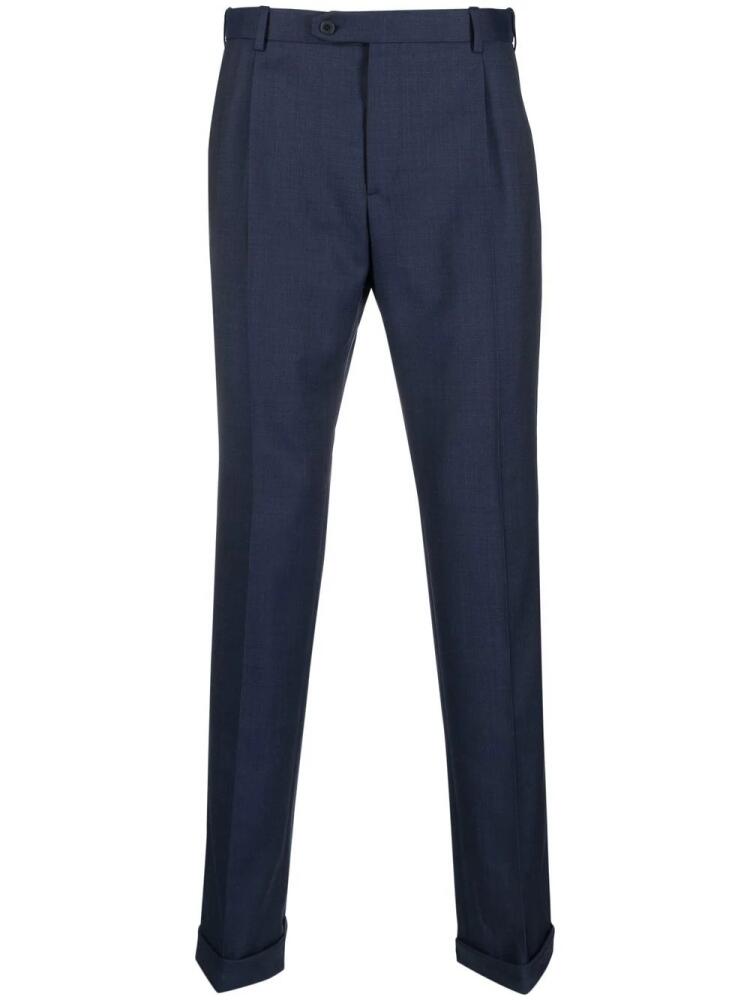 Brioni Journey tailored trousers - Blue Cover