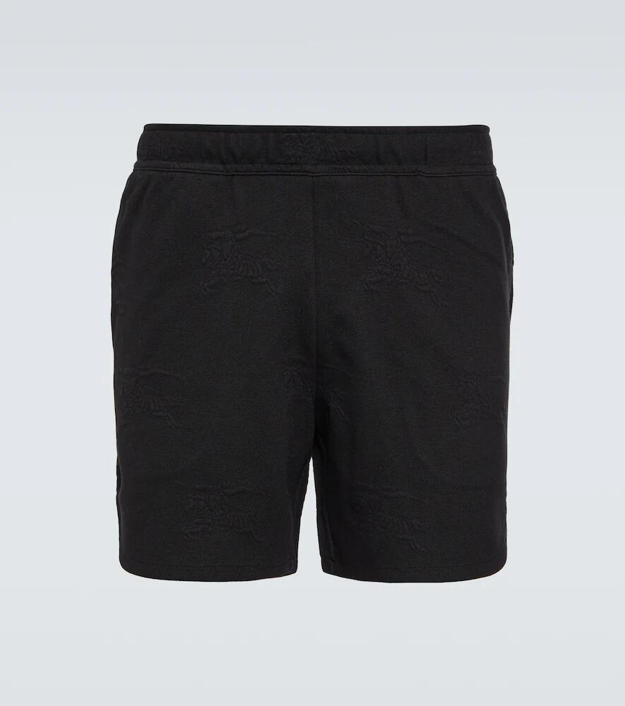 Burberry EKD jacquard cotton-blend shorts Cover