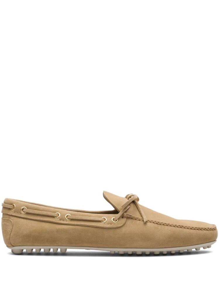 Car Shoe Lux Driving suede loafers - Neutrals Cover