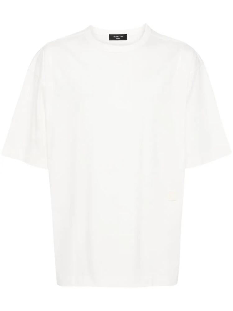 SONGZIO Crossing Strokes cotton T-shirt - White Cover