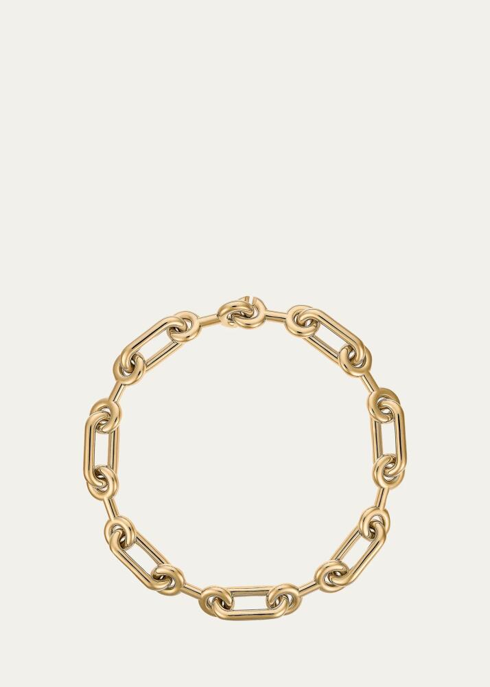 Charlotte Chesnais Maxi Binary Chain Necklace in Gold Vermeil Cover