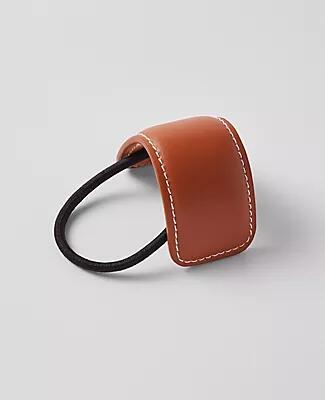 Ann Taylor Faux Leather Hair Cuff Cover