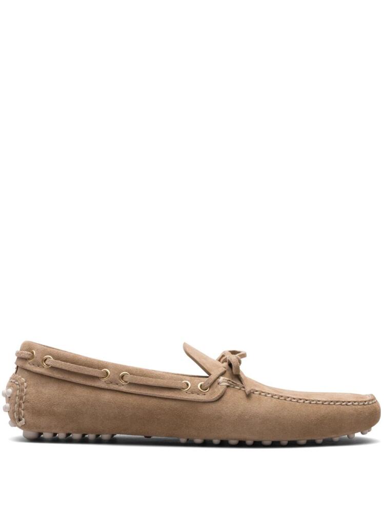 Car Shoe Lux Driving suede loafers - Neutrals Cover