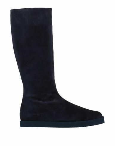 J. a.p. Jose Antonio Pereira Woman Boot Navy blue Leather Cover