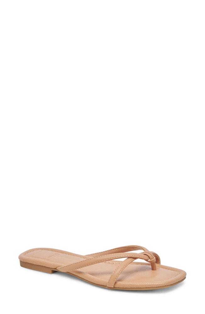 Dolce Vita Lucca Flip Flop in Light Tan Stella Cover