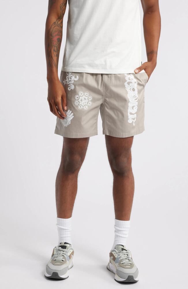 Afield Out Element Pull-On Shorts in Grey Cover