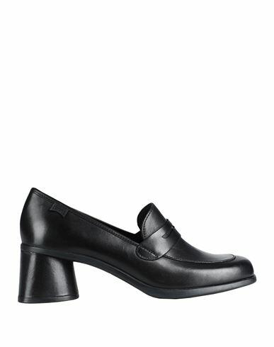 Camper Woman Loafers Black Soft Leather Cover