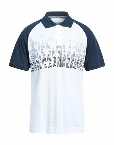 Bikkembergs Man Polo shirt White Cotton Cover