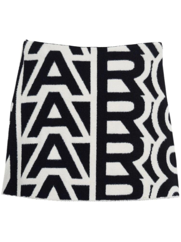 Marc Jacobs Flock Monogram miniskirt - White Cover