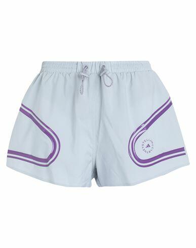 Adidas By Stella Mccartney Asmc Tpa Short Woman Shorts & Bermuda Shorts Light grey Recycled polyester Cover