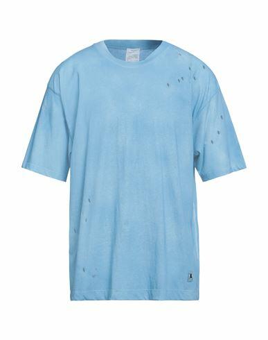 Bellwood Man T-shirt Light blue Cotton Cover