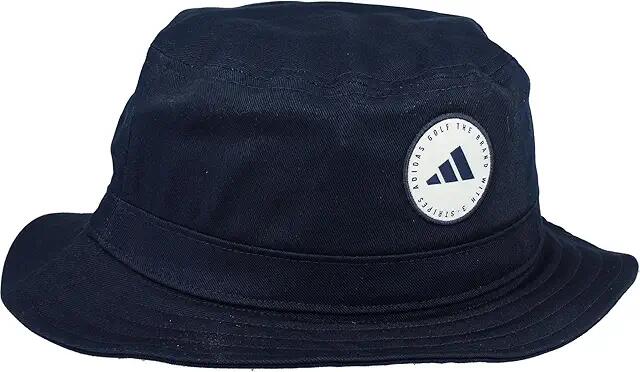 adidas Golf Solid Bucket Hat (Collegiate Navy) Caps Cover