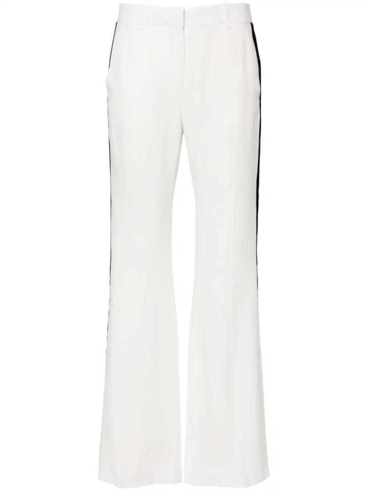 Nina Ricci mid-rise bootcut trousers - White Cover