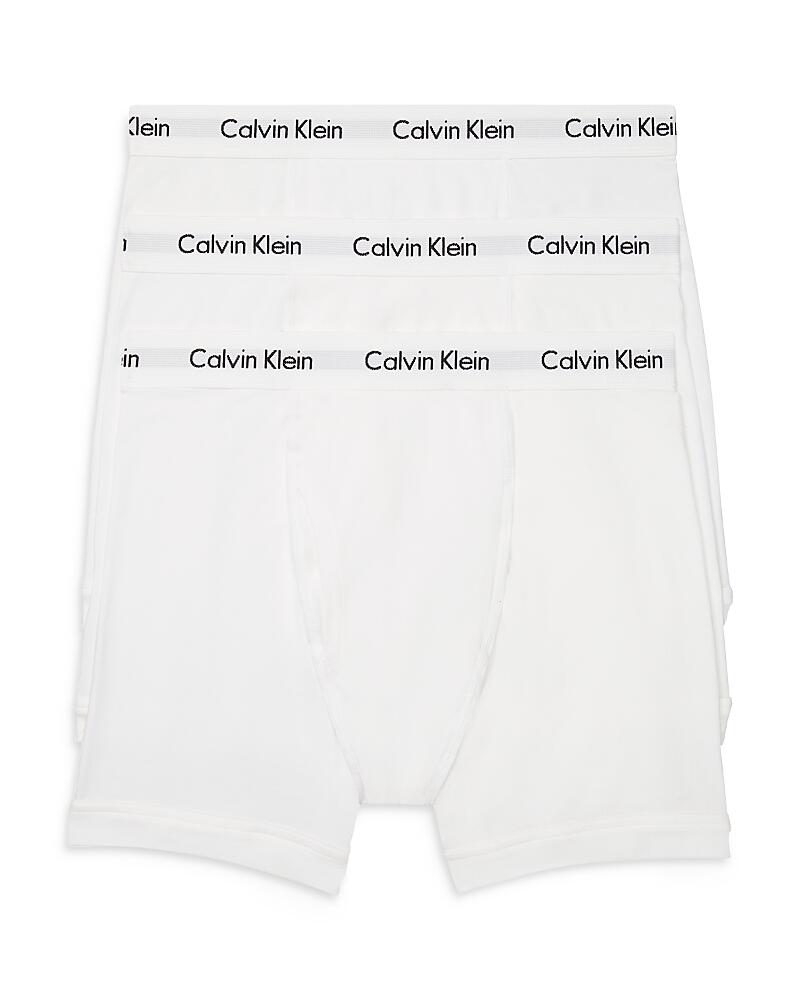 Calvin Klein Cotton Stretch Moisture Wicking Boxer Briefs, Pack of 3 Cover