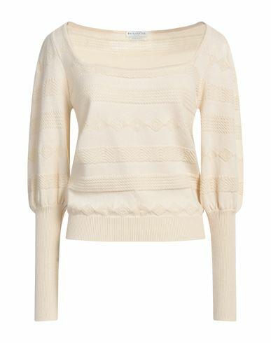 Ballantyne Woman Sweater Cream Wool, Viscose, Polyester, Cashmere, Silk Cover