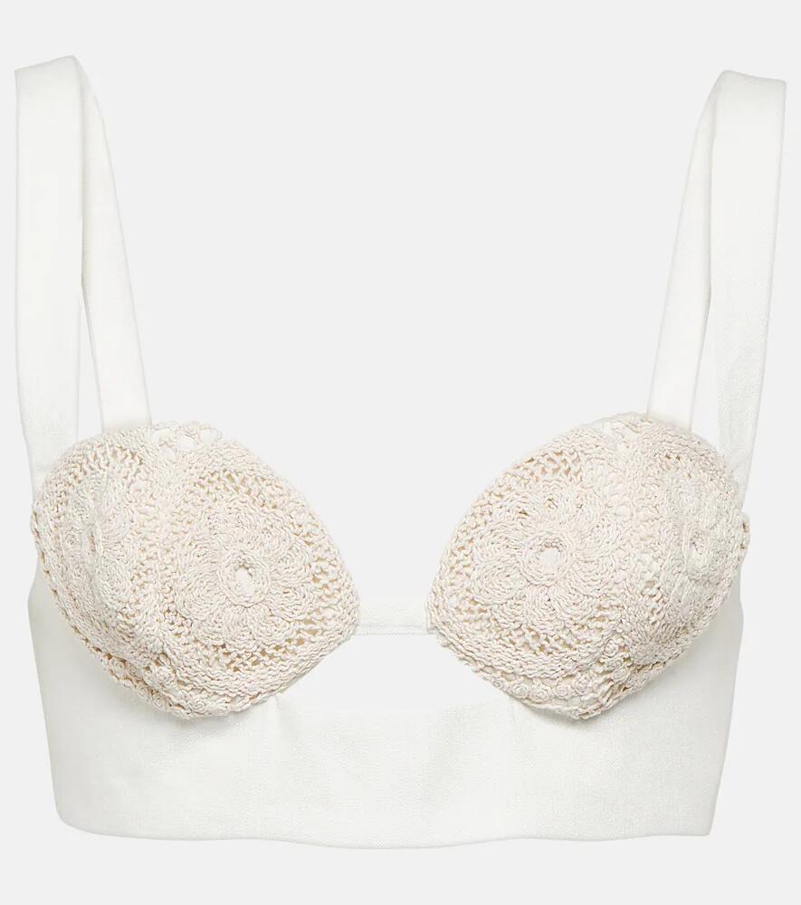 SIR Atacama linen bralette Cover