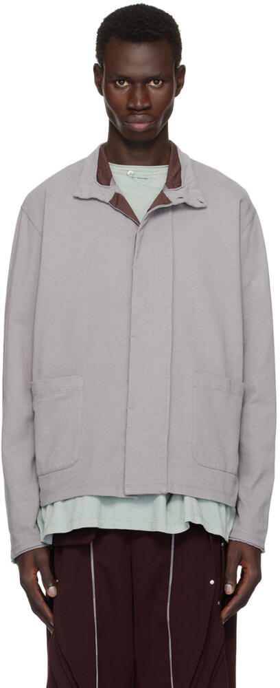 Kiko Kostadinov Gray Levi's Edition Jersey Cardigan Cover