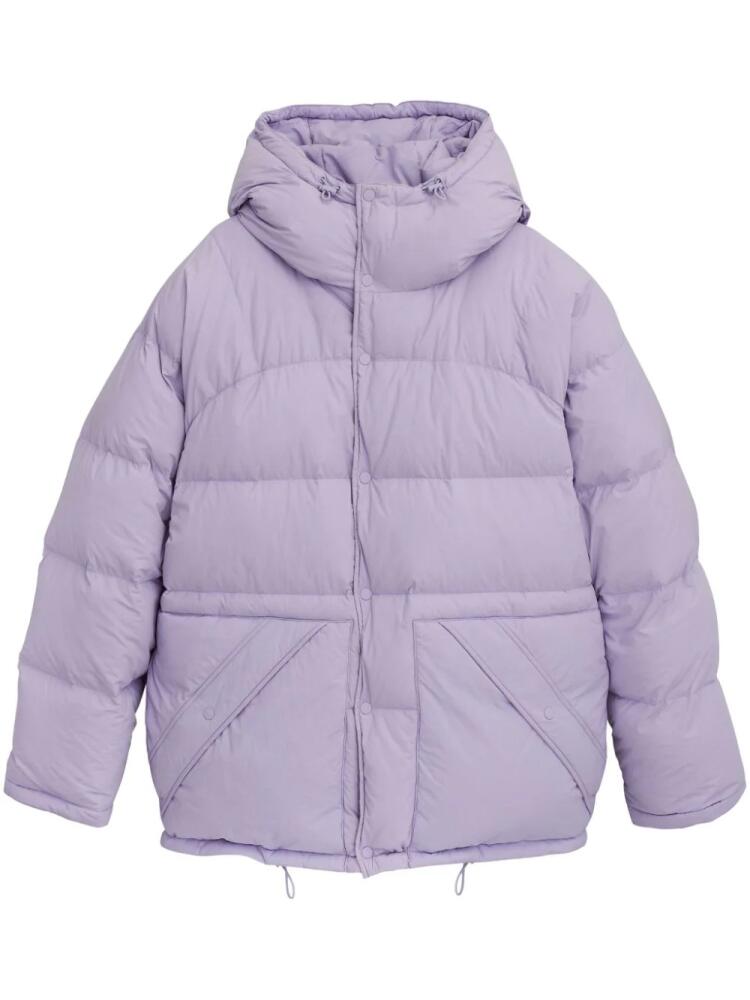 Marc Jacobs long puffer jacket - Purple Cover