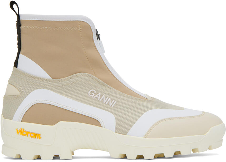 GANNI Beige Performance Sneakers Cover