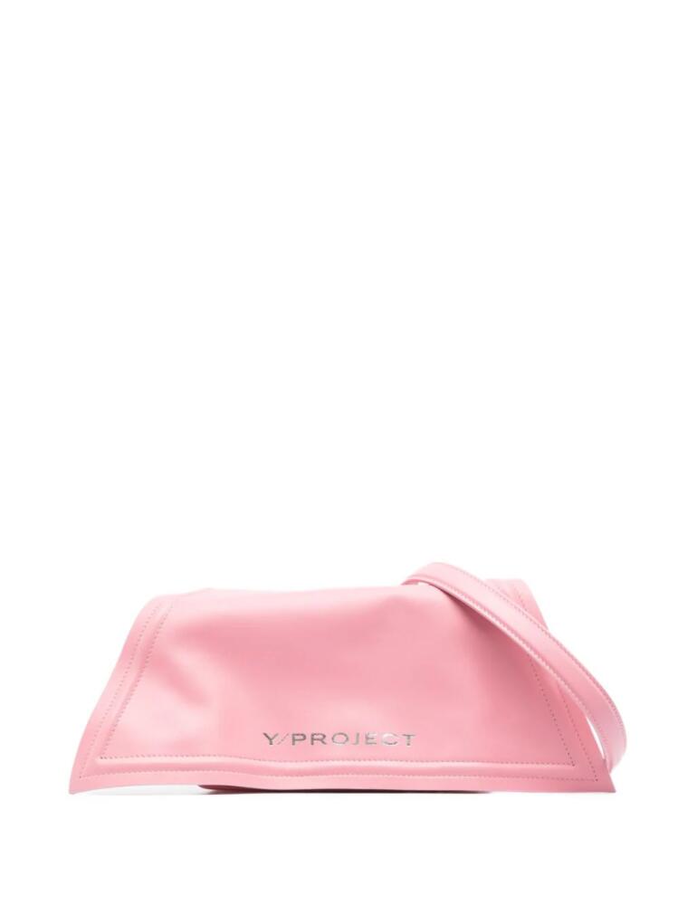 Y/Project mini wire crossbody bag - Pink Cover