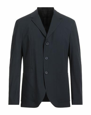 Neil Barrett Man Blazer Navy blue Polyester, Viscose, Elastane Cover