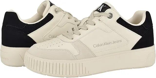 Calvin Klein Ahliah (Ivory/Black) Women's Shoes Cover