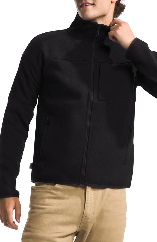 The North Face Front Range Fleece Jacket in Tnf Black Heather-Npf Cover