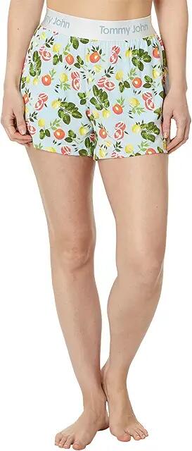 Tommy John Second Skin Sleep Short (Lemons & Oranges) Women's Pajama Cover