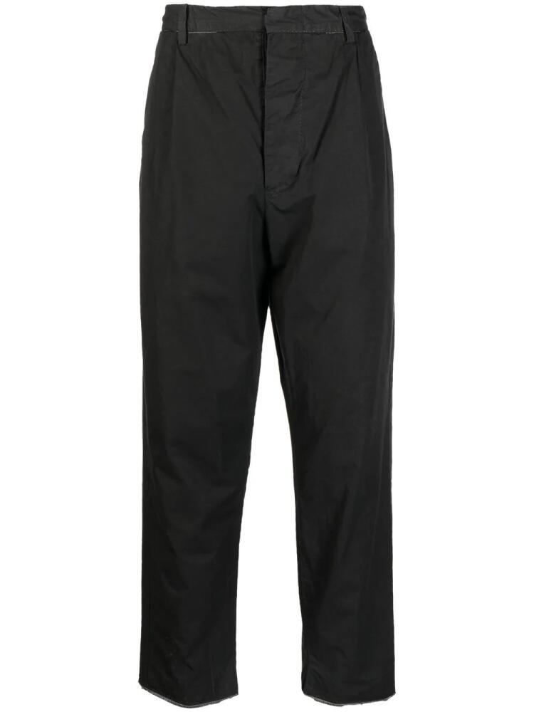 Nicolas Andreas Taralis cotton tapered trousers - Black Cover