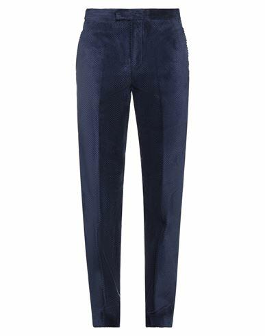 Neil Barrett Man Pants Navy blue Cotton Cover